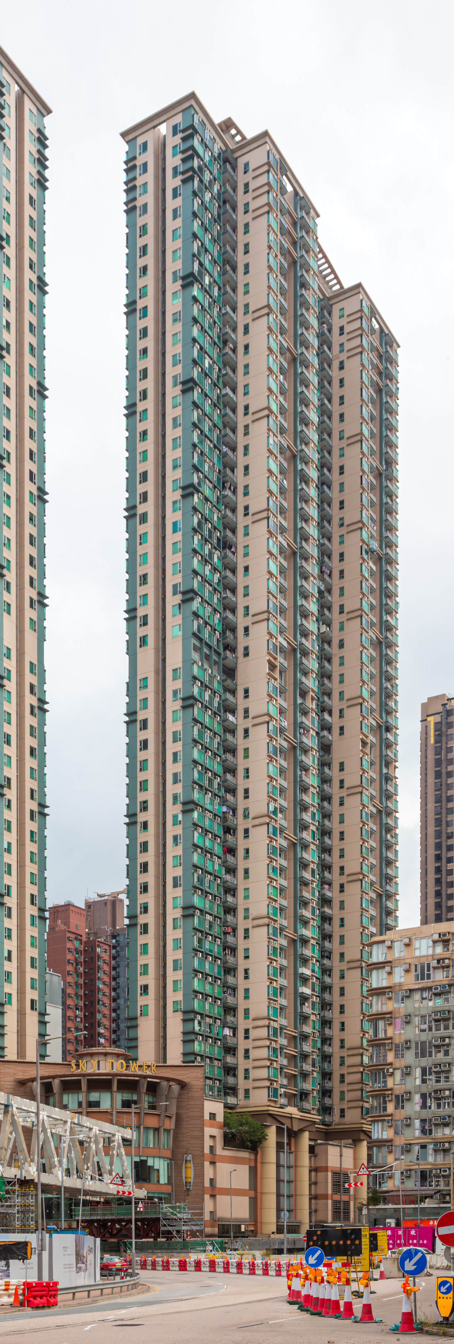 Sky Tower 2, Hong Kong - View from the north. © Mathias Beinling